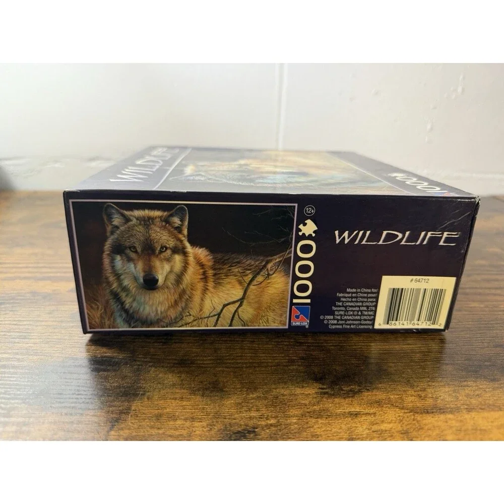 Wildlife Wolf 1000 Piece Jigsaw Puzzle NEW SEALED - USA